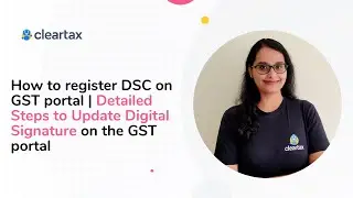 How to register DSC on GST portal | Detailed Steps to Update Digital Signature on the GST portal