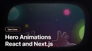 Build interactive hero animations with Rive and React