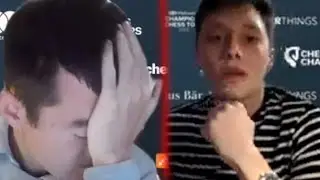 Ding Liren Gets Really Upset Because Esipenko Finds the Checkmate