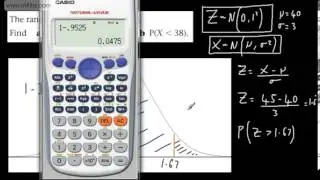 Statistics 1 - (S1) - Standard Normal (10) - Rounding converted values