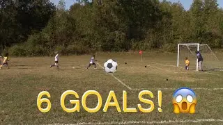 5 YEAR OLD makes 6 GOALS in U5 Soccer Game!🤩