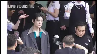 Jaehyun 정재현 NCT leaving Prada show @ Milan Fashion Week 18 June 2023 Milano