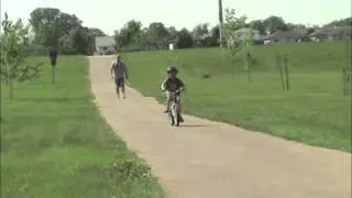 Liam learns to ride a bike   short