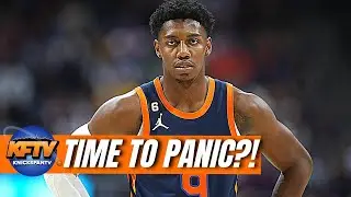 Knicks Fans React to RJ Barretts Shooting Funk