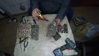 САМЫЕ ДОРОГИЕ РАДИОДЕТАЛИ!!! Вега 312 Стерео! Металлокоп серебро