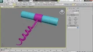 3ds Max - Spline Modeling A Corkscrew Tutorial