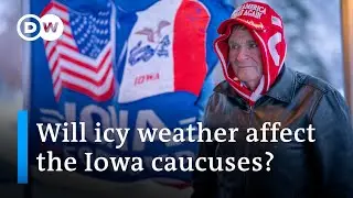 US presidential election 2024: How freezing weather could affect the Iowa caucuses | DW News