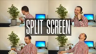 How to Use the Split Screen Effect CREATIVELY?🤔 Making a COOL split screen video