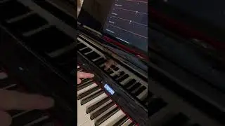 Roland GP607 Digital Piano - Manipulating Settings on the App 