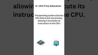 CPu time allocation in memory creation