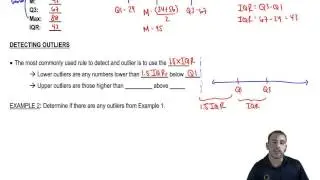 Determining The Interquartile Range IQR
