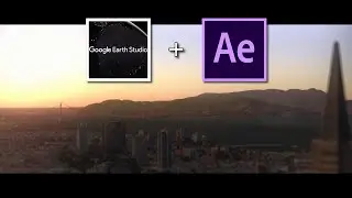 Google Earth Studio and After Effects CC2019 (First Test / San Francisco)