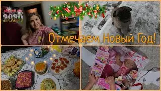 Как мы отметили Новый Год! Долгожданный подарок для дочки. Новогодний стол.