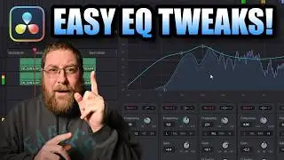 QUICK and EASY EQ / Audio tweaks in Davinci Resolve 19!