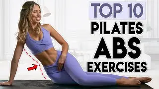 TOP 10 PILATES EXERCISES for ABS RESULTS | 5 min Workout