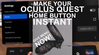 Making your Oculus Quest home button more responsive for v17.0