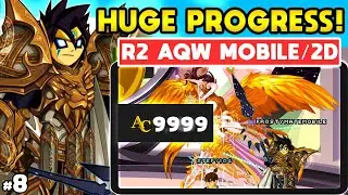 FREE ACs & HUGE PROGRESS! Road to AQW Mobile F2P Series #8