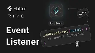 Flutter Rive Event Listeners - Subscribe to Rive Events in Flutter Runtime