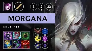 Morgana Mid vs Corki: Killing spree - EUW Grandmaster Patch 14.15