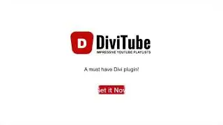 DiviTube | A Divi Module to embed Youtube Playlists Impressively