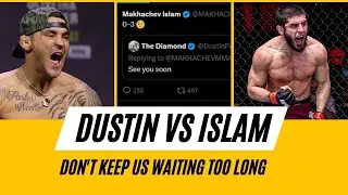 Dustin Poirier and Islam Makhachev | Unending Sparring in the Twitter Arena!