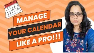 Manage your calendar effectively || Colour Coding appointments || Google Calendar #shorts