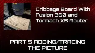 Custom cribbage Board Pt. 5 Tracing Your Picture