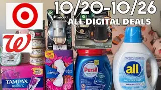 Walgreens and Target midweek Haul || 10/20-10/26