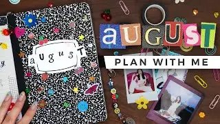 PLAN WITH ME | August 2021 Bullet Journal Setup