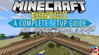 How To Setup EssentialsX on Your Minecraft Server (Add Kits, /Spawn, & More to A Minecraft Server!)