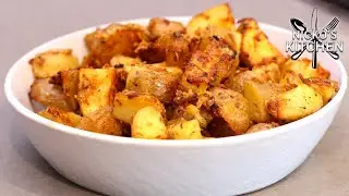 Roasted Garlic Butter Parmesan Potatoes | Perfect Side Dish