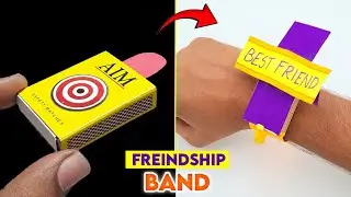 Friendship Day special craft idea , how to make Friendship band , popup box making