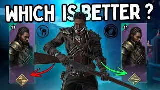 Better Build ? ☠️ *Last Talent* Headshot vs Waltz of lead Comparison || Shadow Fight 4 Arena