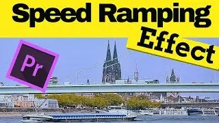 How to create Speed Ramping Effect with Time Remapping in Adobe Premiere Pro CC Tutorial