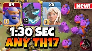 TH17 Super Bowler Attack Strategy !! Best TH17 Attack Strategy in Clash of Clans