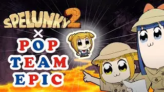 Spelunky 2 Pop Team Epic Mods