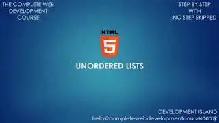 part-9:- ul tags |  Unordered Lists in html5