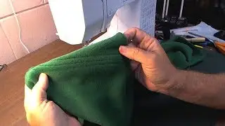 The  shoulder seam, topstiching and stay stitching, fleece jacket sew along.