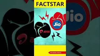 इसिलिए Airtel use करना चाहिए| Jio vs Airtel | #factstarshorts #youtubeshorts #shorts #ytshorts