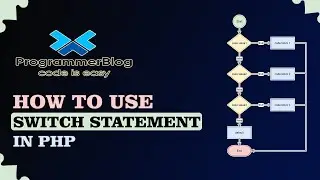 How to use switch statement in php