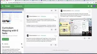 Curriculum Mapping with G Suite:  Getting Started