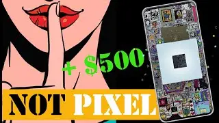 NotPixel нет никакого секрета! Заработаем свои $500?