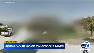 People are now blurring their homes on Google Maps to deter potential burglars