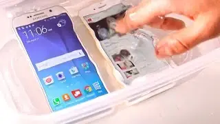 Samsung Galaxy S6 VS iPhone 6 Water Test! Waterproof?