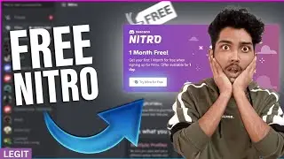 GET DISCORD NITRO FOR FREE !! GIVEAWAY !!