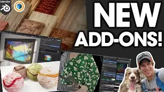 Awesome NEW AND UPDATED Add-Ons for Blender this Week!