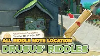 Drusus' Riddles: All Riddle Locations & Hidden Achievement | Genshin Impact Sumeru