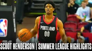 Scoot Henderson FULL 2023 Summer League Highlights ᴴᴰ