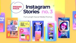 Instagram Stories Promos no.3 - After Effects Template