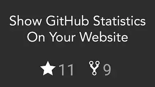 Personal Website with React - Adding Github Repo Statistics